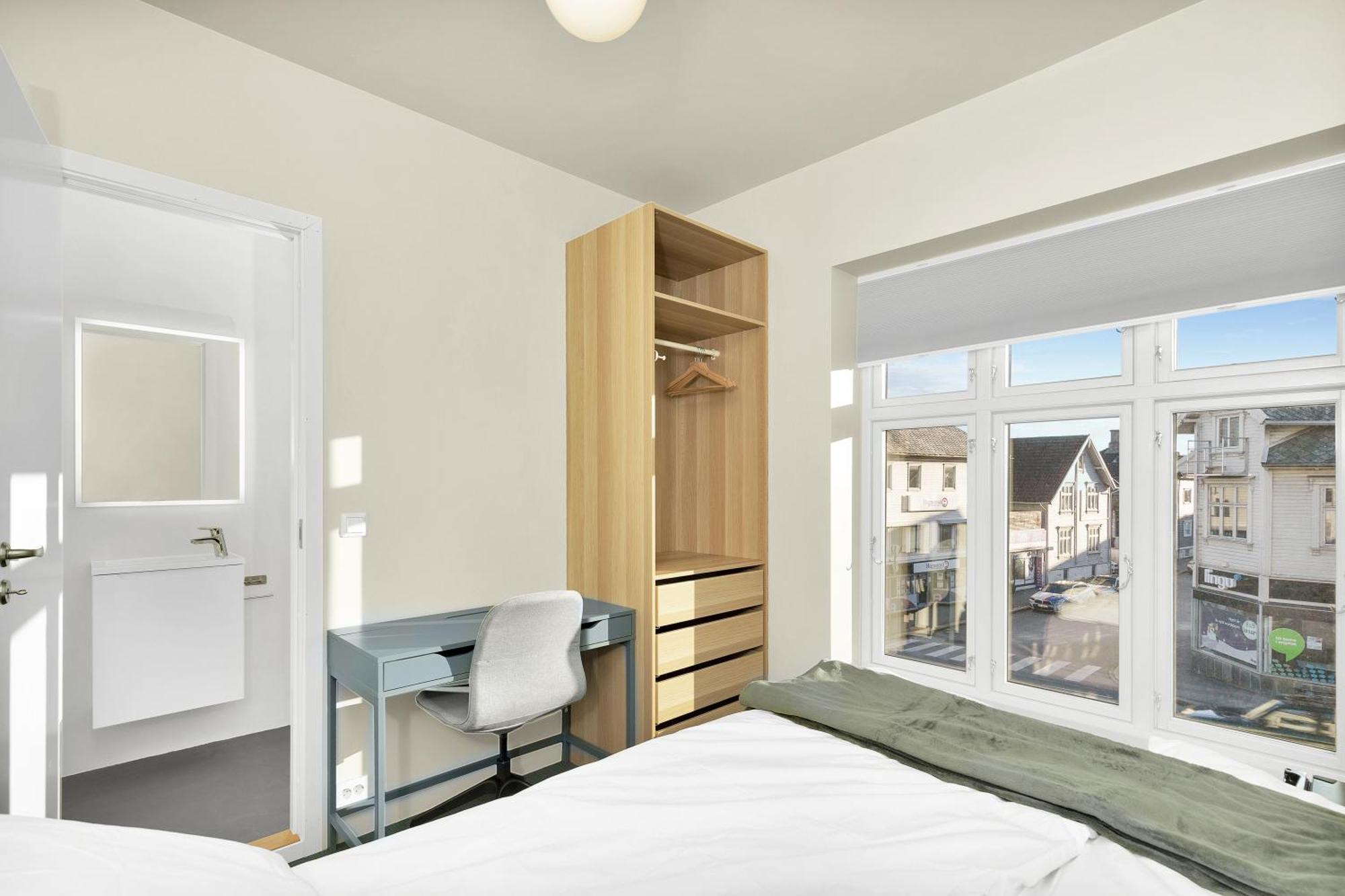 סטוונגר Central Guest House - Bedroom With En Suite Bathroom מראה חיצוני תמונה